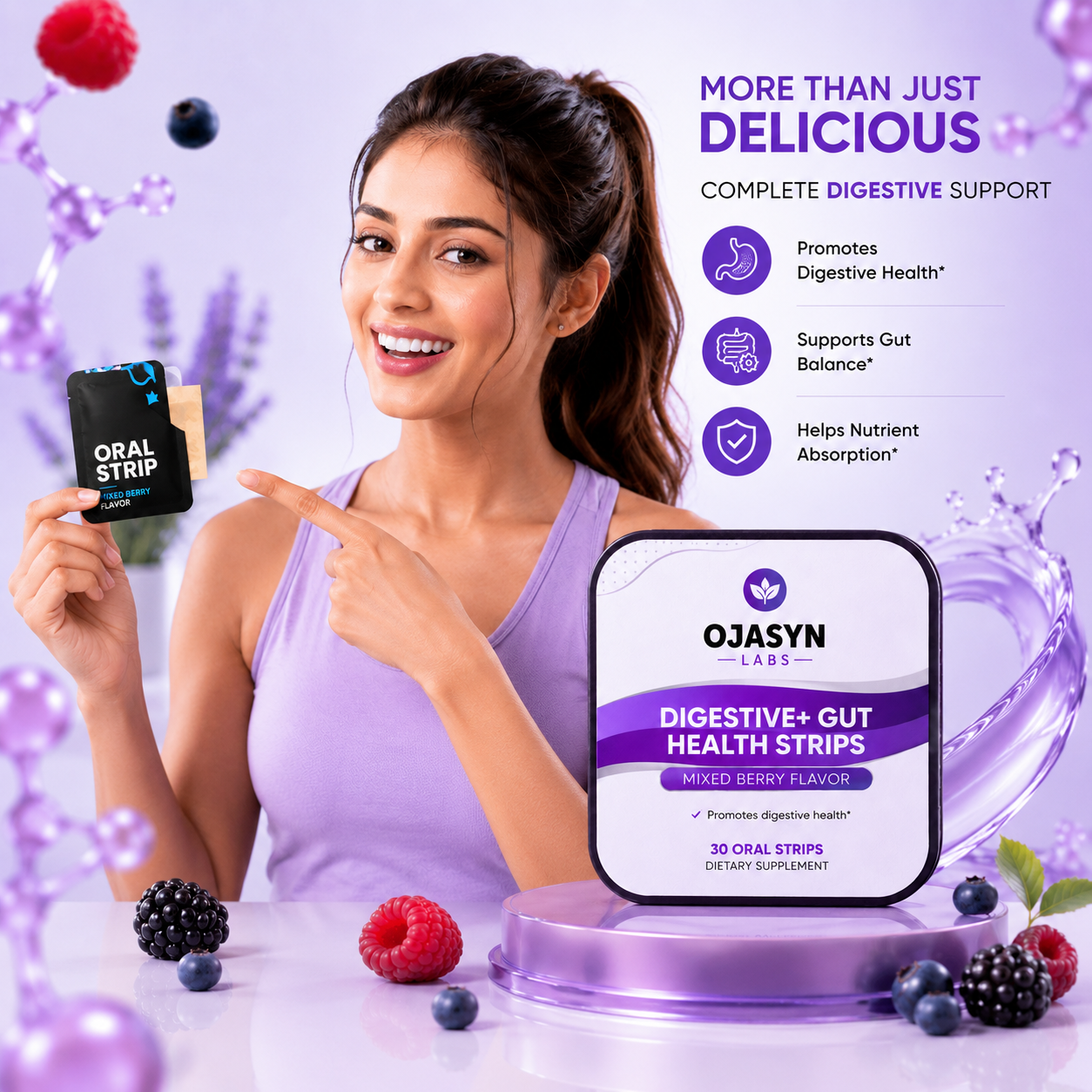 Digestive + Gut Health Strips